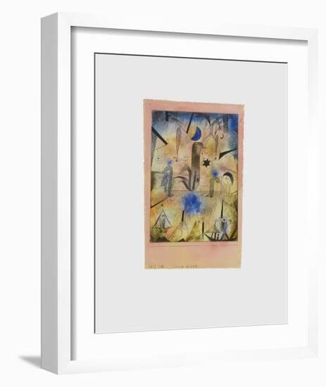 Warnung der Schiffe-Paul Klee-Framed Collectable Print