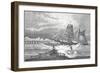 Warping Through the Ice, Pub London 1874-null-Framed Giclee Print