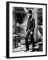 Warren Beatty, Mccabe and Mrs, Miller, 1971-null-Framed Photographic Print