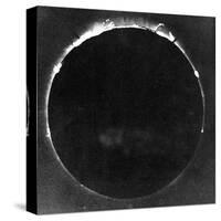 Warren De La Rue's Photograph of Total Solar Eclipse at Rivabellosa, Spain, 18 July 1860-Warren De La Rue-Stretched Canvas