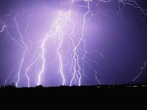 Lightning Bolts-Warren Faidley-Photographic Print