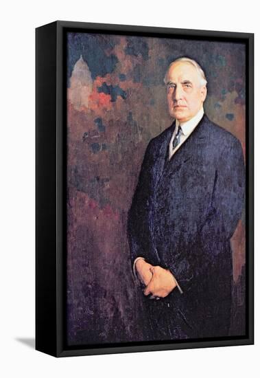 Warren G. Harding (1865-1923)-Edmund Hodgson Smart-Framed Stretched Canvas