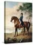 Warren Hastings Esq. on His Arabian Horse, after a Painting by George Stubbs, 1796 (1724-1806)-George Townley Stubbs-Stretched Canvas