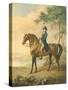 Warren Hastings on His Arabian Horse, 1796 (W/C on Paper)-George Townley Stubbs-Stretched Canvas