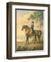 Warren Hastings on His Arabian Horse, 1796 (W/C on Paper)-George Townley Stubbs-Framed Premium Giclee Print