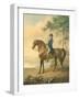 Warren Hastings on His Arabian Horse, 1796 (W/C on Paper)-George Townley Stubbs-Framed Giclee Print