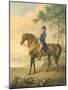 Warren Hastings on His Arabian Horse, 1796 (W/C on Paper)-George Townley Stubbs-Mounted Giclee Print