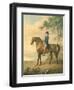 Warren Hastings on His Arabian Horse, 1796 (W/C on Paper)-George Townley Stubbs-Framed Giclee Print