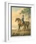 Warren Hastings on His Arabian Horse, 1796 (W/C on Paper)-George Townley Stubbs-Framed Giclee Print