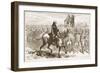 Warren Hastings Reviewing Pearse's Column-null-Framed Giclee Print