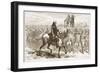 Warren Hastings Reviewing Pearse's Column-null-Framed Giclee Print