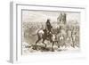 Warren Hastings Reviewing Pearse's Column-null-Framed Giclee Print