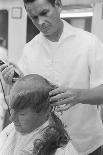 New U.S. Army draft recruit getting his hair cut by a barber, May 15 1967-Warren K. Leffler-Photographic Print