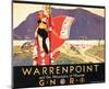 Warrenpoint and Mountains of Mourne-null-Mounted Art Print