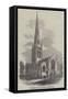 Warrington Church Restored-null-Framed Stretched Canvas