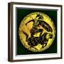 Warrior and Centaur, Illustration from 'Greek Vase Paintings'-English-Framed Giclee Print