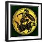 Warrior and Centaur, Illustration from 'Greek Vase Paintings'-English-Framed Giclee Print