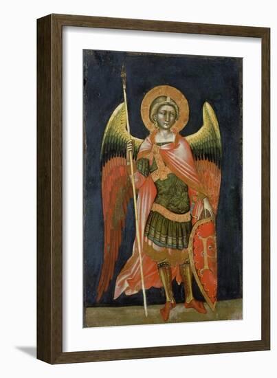 Warrior Angel, 1348-54-Ridolfo di Arpo Guariento-Framed Giclee Print