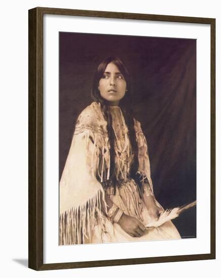 Warrior Bride-Carl And Grace Moon-Framed Photo