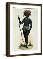 Warrior from Massacre Island-null-Framed Giclee Print