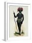 Warrior from Massacre Island-null-Framed Giclee Print