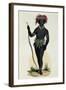 Warrior from Massacre Island-null-Framed Giclee Print