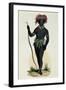 Warrior from Massacre Island-null-Framed Giclee Print