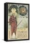 Warrior Goddess with Broken Sword-Found Image Press-Framed Stretched Canvas