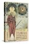 Warrior Goddess with Broken Sword-Found Image Press-Stretched Canvas