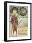 Warrior Goddess with Broken Sword-Found Image Press-Framed Giclee Print