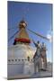 Warrior on Elephant Guards the North Side of Boudhanath Stupa-Peter Barritt-Mounted Photographic Print