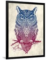 Warrior Owl-Rachel Caldwell-Framed Art Print