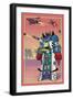 Warrior Robot-null-Framed Art Print