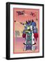 Warrior Robot-null-Framed Art Print