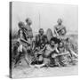 Warriors, Belgian Congo, 1894-null-Stretched Canvas
