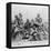 Warriors, Belgian Congo, 1894-null-Framed Stretched Canvas