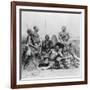 Warriors, Belgian Congo, 1894-null-Framed Giclee Print