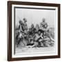Warriors, Belgian Congo, 1894-null-Framed Giclee Print