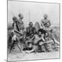 Warriors, Belgian Congo, 1894-null-Mounted Giclee Print