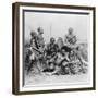 Warriors, Belgian Congo, 1894-null-Framed Giclee Print