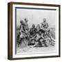 Warriors, Belgian Congo, 1894-null-Framed Giclee Print