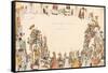 Warriors Dance War Dance, 1874-75-null-Framed Stretched Canvas