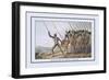 Warriors of New South Wales-J.h. Clark-Framed Art Print