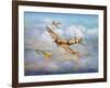 Warriors of the Sky-John Bradley-Framed Giclee Print