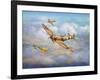 Warriors of the Sky-John Bradley-Framed Giclee Print