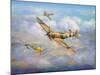 Warriors of the Sky-John Bradley-Mounted Giclee Print