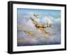 Warriors of the Sky-John Bradley-Framed Giclee Print