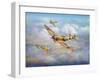 Warriors of the Sky-John Bradley-Framed Giclee Print