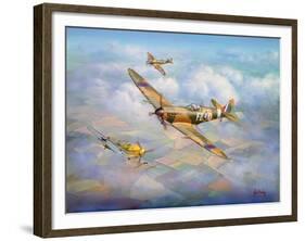 Warriors of the Sky-John Bradley-Framed Giclee Print