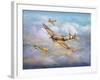 Warriors of the Sky-John Bradley-Framed Giclee Print